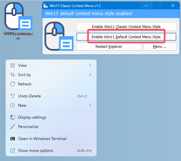 Win11右键菜单如何变回Win10？用「Windows 11 Classic Context Menu」一键还原经典样式菜单